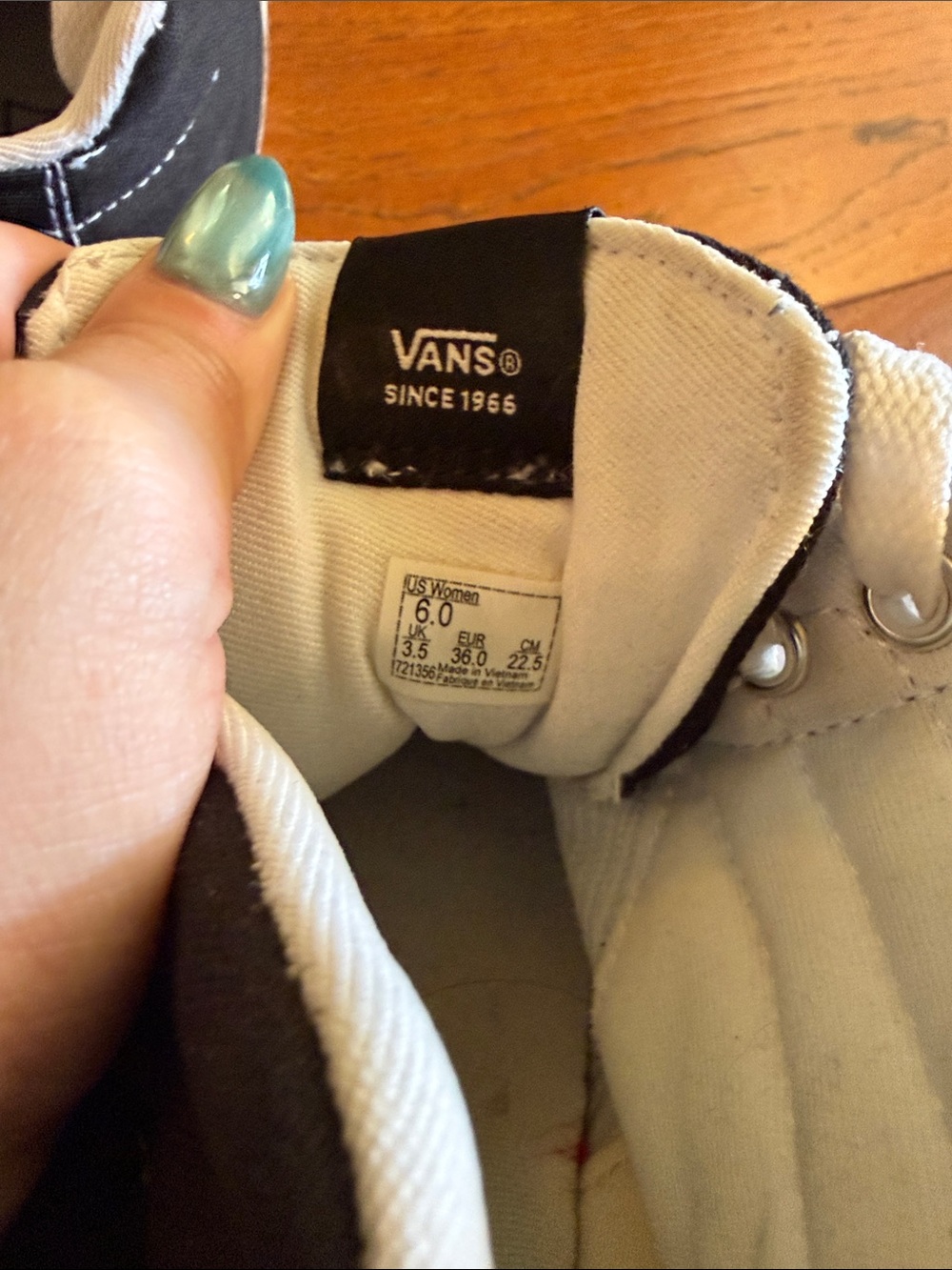 Vans SK8- Hi Tapered Platform Shoe - Picture 8 of 9